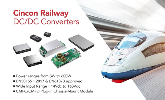 Railway DC/DC Converters Product Page Update