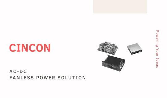 Cincon AC-DC Fanless Power Supplies