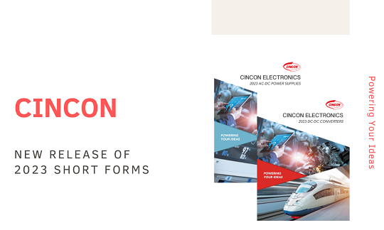 New release of Cincon 2023 Short Forms