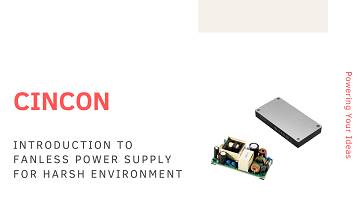 Introduction to Fanless Power Supply for Harsh Environment