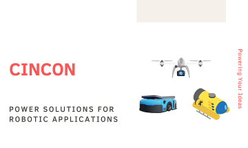 Cincon Power Solutions for Robotic Applications