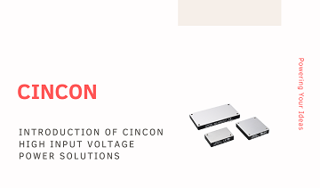 The Applications for Cincon HVDC Power Solutions