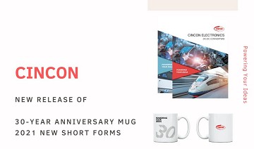 New release of 30-year Anniversary Mug & 2021 New Short Forms