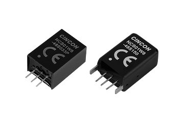 NCS01W8 シリーズ：8:1 超広範囲入力対応の非絶縁 DC-DC コンバータ、プラスチックケース版が新登場