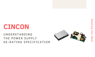 Understanding The Power Supply De-Rating Specification