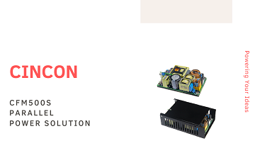 Cincon CFM500S Parallel Power Solution