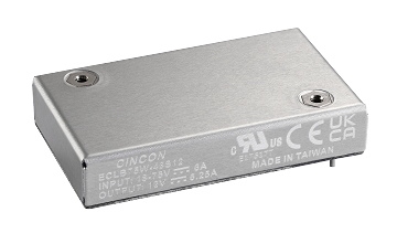 ECLB75W 75Watts 4:1 Input Range 2＂x1.2＂ Isolated DC-DC Converter