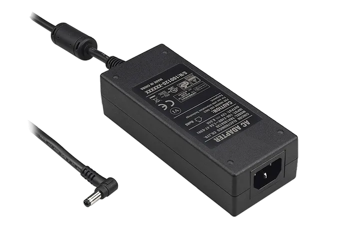 TRH100A 100Watts AC-DC ITE C14 Desktop Power Adapter Level VI Efficiency