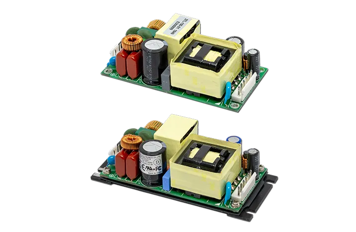 CFM150S 150Watts AC-DC 2’’ x4’’ ITE Open Frame Baseplate-cooled Power Supply