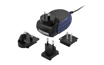 TRG30RAV 30Watts AC-DC Interchangeable Plug Wall-mount Power Adapter Level VI Effciency
