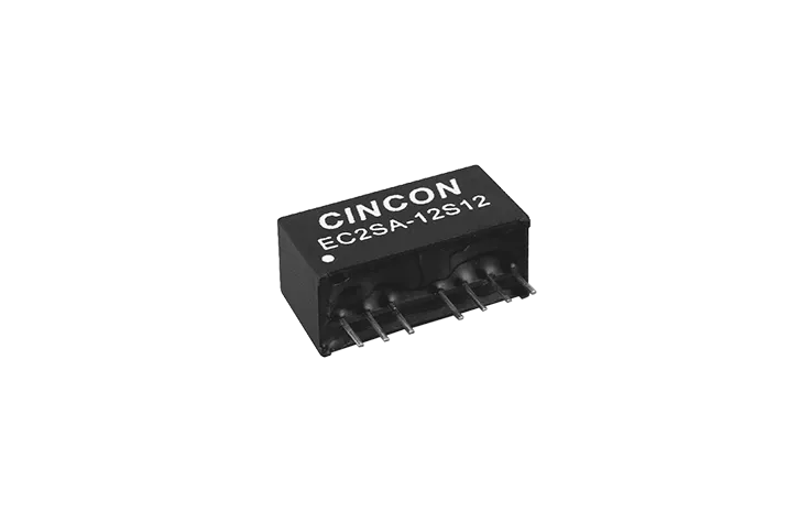 EC2SA 2Watts SIP-8 Regulated DC-DC Converter