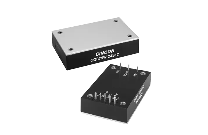 CQB75W 75Watts 4:1 Input Range Quarter Brick DC-DC Converter