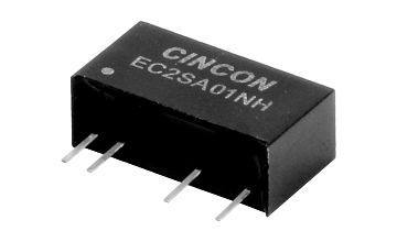 EC2SANH 2Watts SIP-7 Unregulated DC-DC Converter