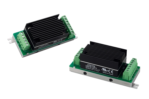 CQB/CQE50-150W-CM/DIN 33-150Watts Quarter Brick Chassis Mount / DIN Rail DC-DC Converter Module