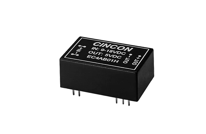 EC4AB 5-6Watts DIP-24 EN55022 Class B Isolated DC-DC Converter