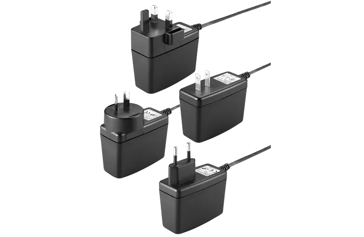 TRG15 15Watts AC-DC Wall-mount Power Adapter Level VI Effciency