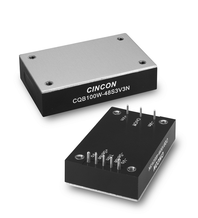 CQB100W 100Watts 4:1 Input Range Quarter Brick DC-DC Converter