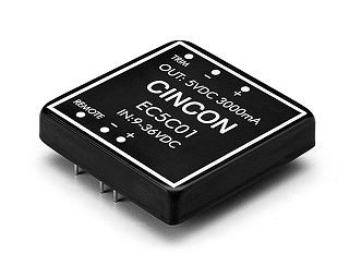 EC5C 15Watts 4:1 Input Range 2＂x2＂ Isolated DC-DC Converter