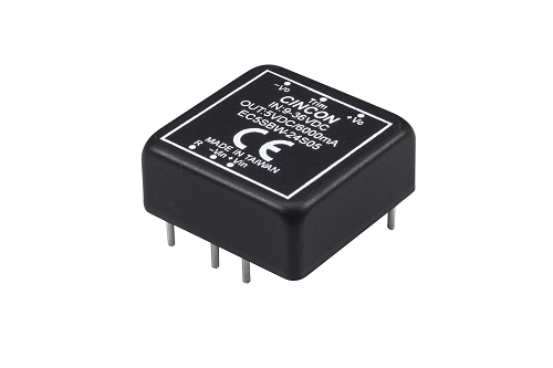 EC5SBW 30Watts 4:1 Input Range 1＂x1＂ Isolated DC-DC Converter