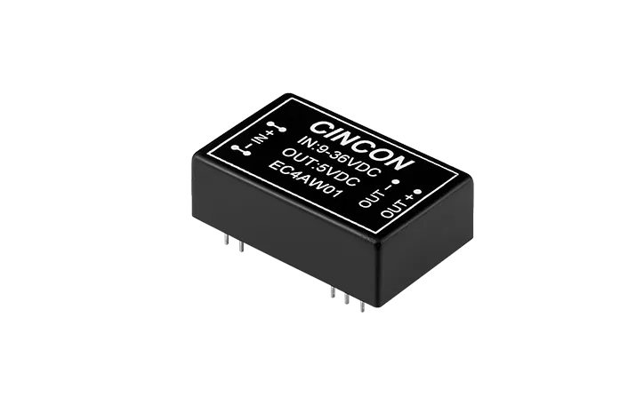 EC4AW 3.3-6Watts 4:1 Input Range DIP-24 Isolated DC-DC Converter