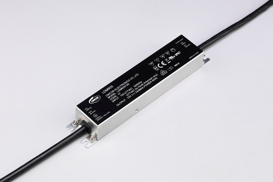 LDM60S 60Watts AC-DC CC+CV Mode Digital / 1-10V / PWM Dimming LED Driver