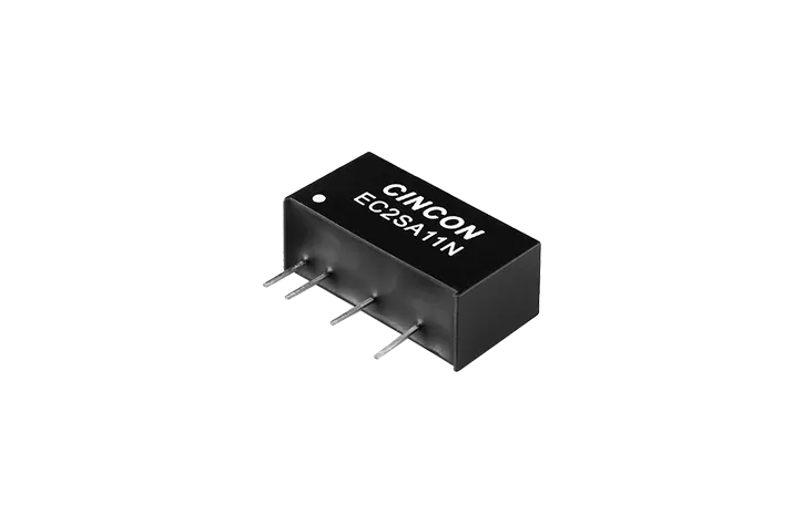 EC2SAN 2Watts SIP-7 Unregulated DC-DC Converter