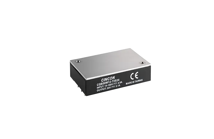 CQB50W12 30-50Watts 14-160VDC 12:1 Input Quarter Brick Railway DC-DC Converter